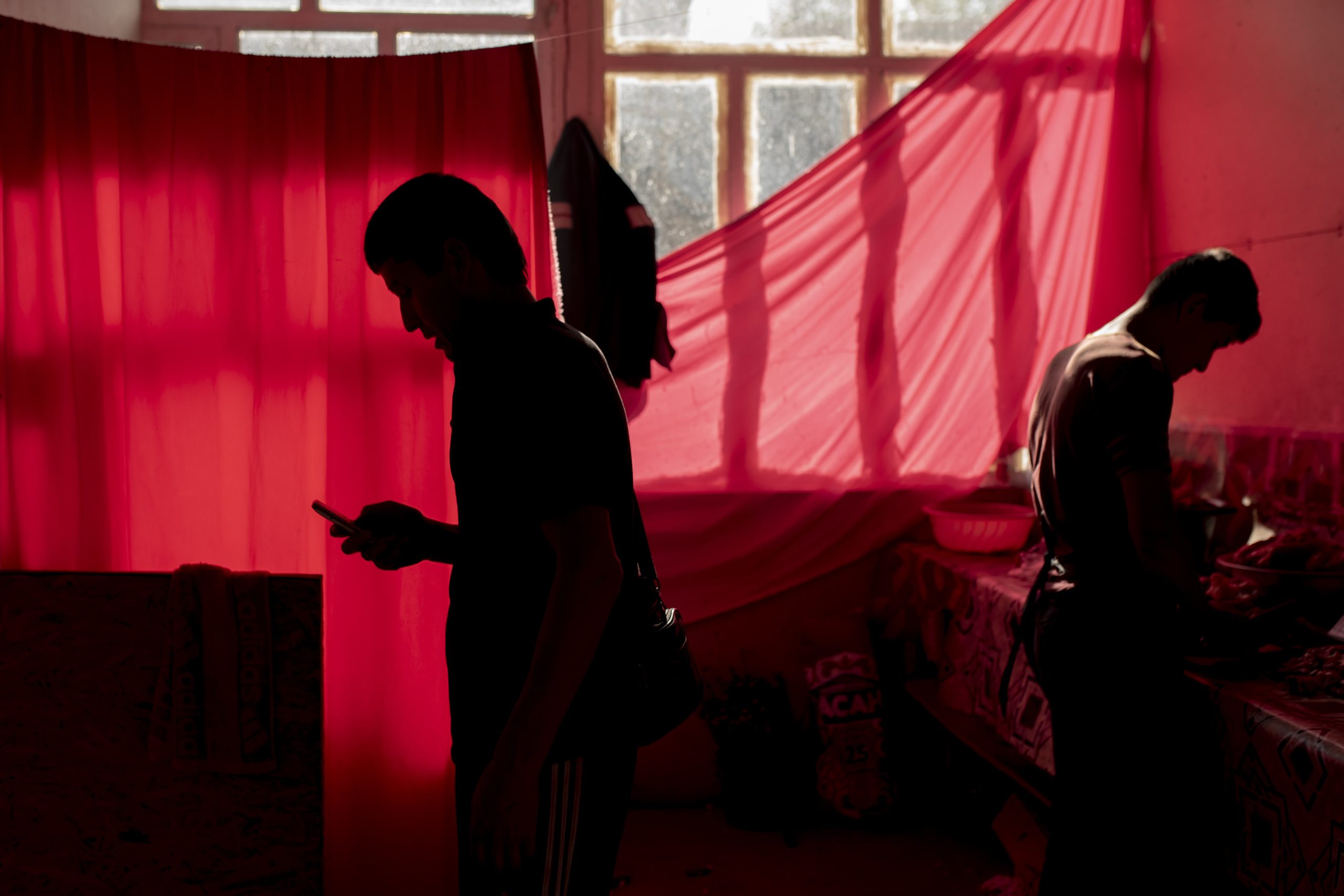 Photo of the day Irina Unruh Red Curtain Atmosphere Kyrgyzstan