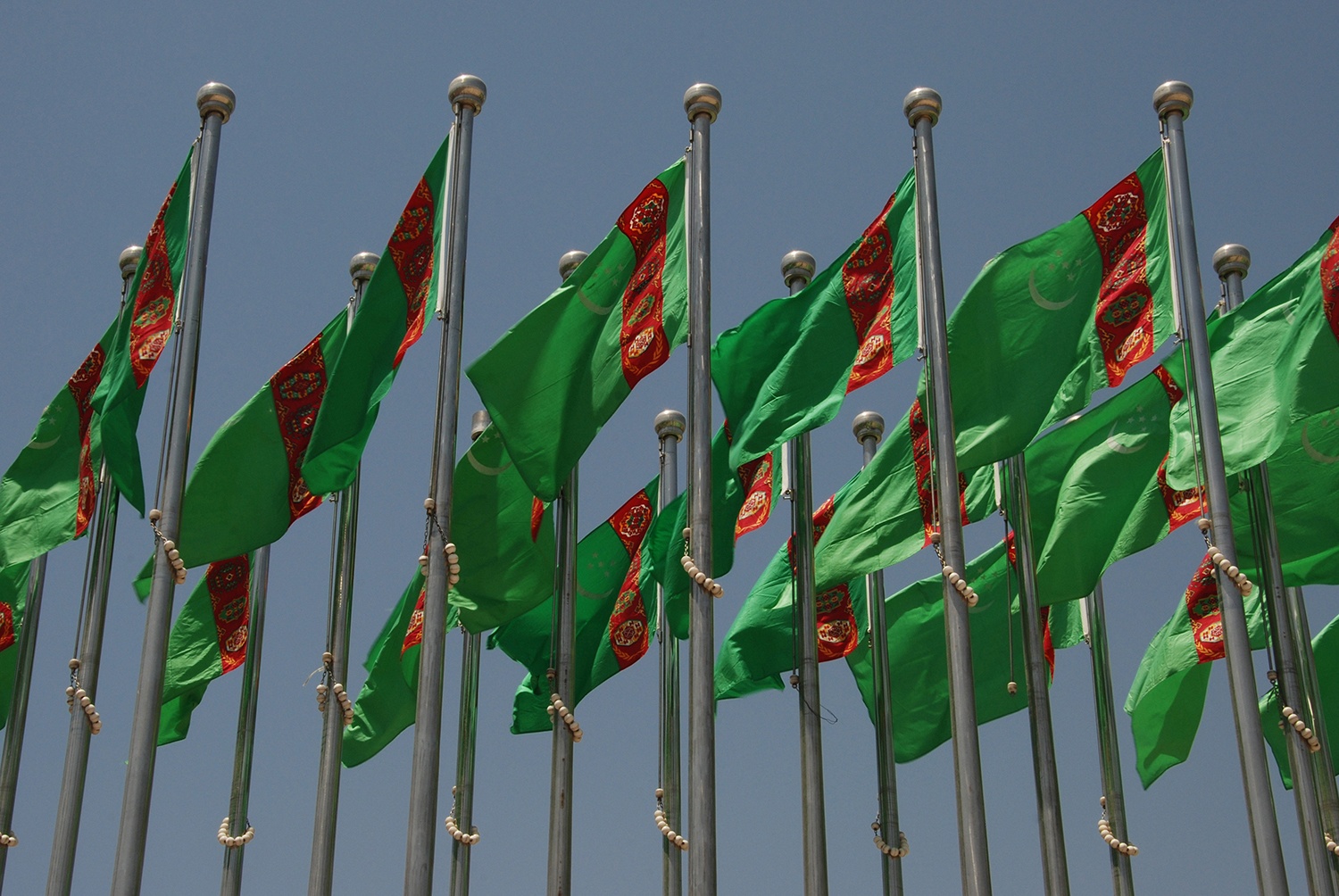 Flags Turkmenistan Ashgabat Flags